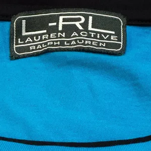 Ralph Lauren Teal and Black Striped Long Sleeve Top thumbnail 9