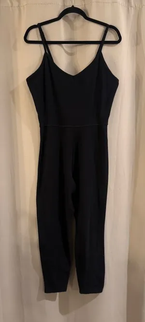 Women’s Old Navy  Black Jumpsuit with adjustable straps thumbnail 1