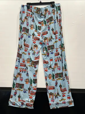 Beauty Sleep Social Eloise Cozy Pajama Set 2pc NEW Holiday Hopping XXL thumbnail 11