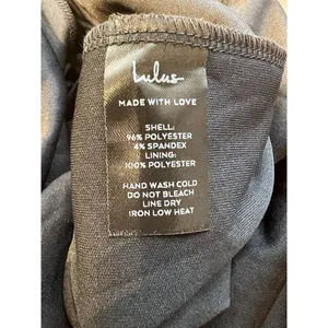 Lulus Inspiring Allure Black Square Neck Column Maxi Dress Small Formal NWOT thumbnail 9