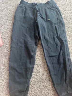 Lululemon Black Sweatpants Joggers 10  thumbnail 1