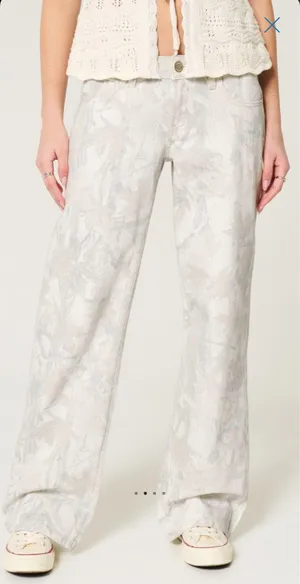 Hollister Low-Rise Jeans Camo Baggy thumbnail 2