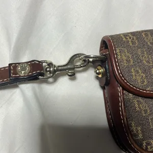 Vintage Dooney & Bourke wristlet-brown and tan thumbnail 8
