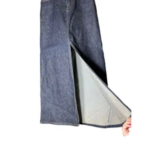Gap‎ Vintage Y2K Jean Maxi Skirt Size 6 thumbnail 4