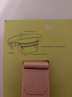 all in motion Pink Premium Belt Crossbody Bag thumbnail 5