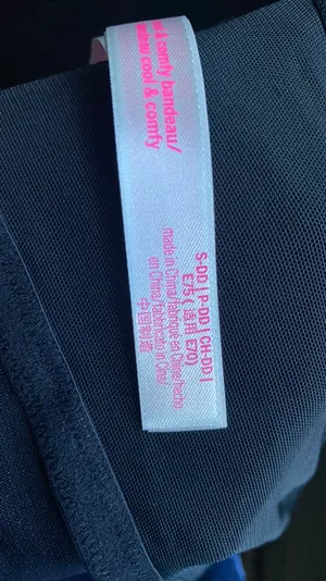 Victoria's Secret Black Strapless Bra with Logo Band thumbnail 6