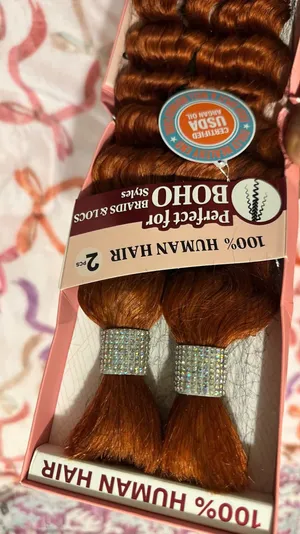 Boho human hair Red thumbnail 6