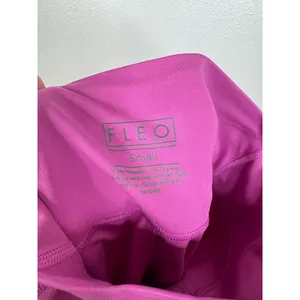Fleo Magenta Pink High Waisted Athletic Leggings‎ Womens Small Workout Yoga thumbnail 3