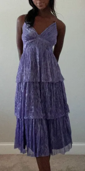 Midi Dress Purple thumbnail 1