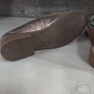 Reaction Kenneth Cole beautiful loafers rose gold metallic 9 thumbnail 8