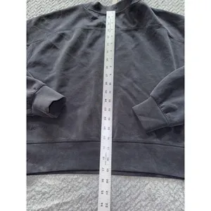Lululemon Sweatshirt Womens Black Fleece Perfectly‎ Oversized Softstreme Sz 4 thumbnail 10