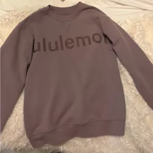 Lululemon logo crewneck  thumbnail 1