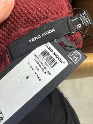 Vero Moda VMLEA V-NECK CUFF CARDIGAN Small new thumbnail 2