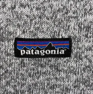 Patagonia Chi Omega Gray Quarter Zip Pullover thumbnail 4