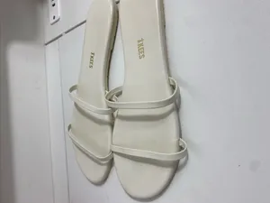 TKEES Cream Double-strap Minimal Slide Sandals Size 11 US thumbnail 9