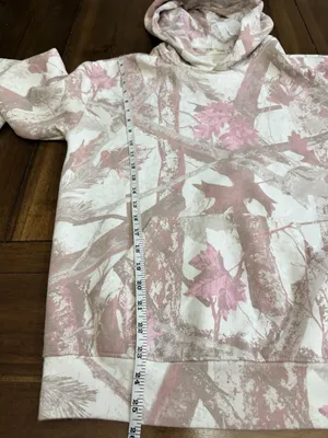 Aéropostale Cloud Soft Womens Camo Pullover Hoodie Pockets Pink XS thumbnail 5