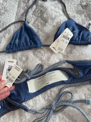 Aerie sparkle bikini set xxs thumbnail 3