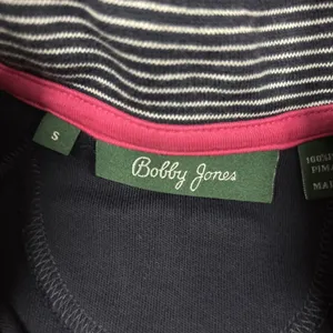 Masters Bobby Jones Top Womens Small 1/4 Zip Golf Pullover Navy Peruvian Cotton thumbnail 3