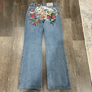 NWT Ladies Ed Hardy Denim with Vibrant Dragon Art Jeans thumbnail 7