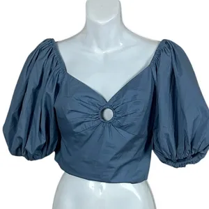 Abercrombie & Fitch Blue Top size S NWT thumbnail 1