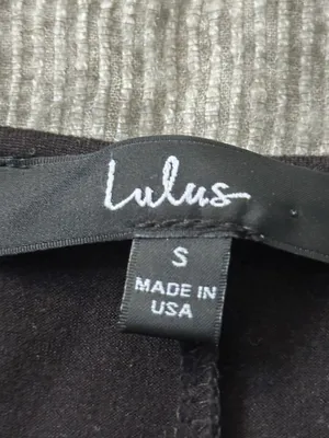 Lulus Black Long Sleeved Ruched Top thumbnail 4