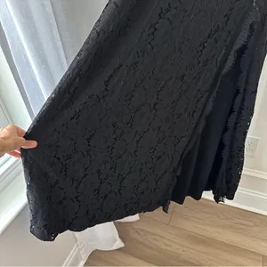 Updated Elegance Lace Maxi Dress in Black sz M thumbnail 6