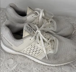 Reebok white PT Prime lightweight workout shoes sneakers sz 8 thumbnail 1