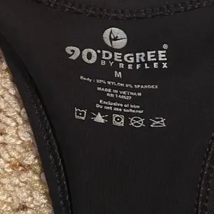 90 Degree Power Flex Racerback Tank Top Black Size M thumbnail 5