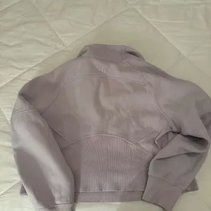 Lululemon Scuba Oversized Funnel Neck Half-Zip Lavender Dew thumbnail 4