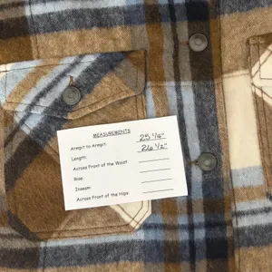 ZARA Wool Alpaca‎ Plaid Shacket Shirt Jacket Pockets Outdoors Preppy Medium thumbnail 15