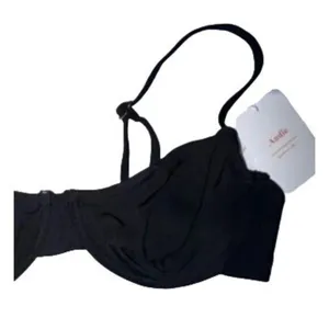 NWT Andie The Bermuda Bikini Swimsuit Underwired Top Full Bust Support S Black thumbnail 3
