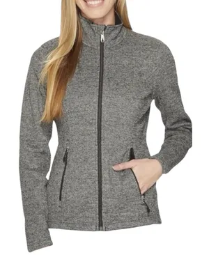 Spyder Grey Women’s Sweater Fleece Jacket Full-zip Closure Zippered Pockets Sm thumbnail 1
