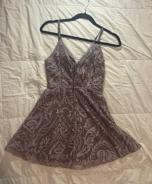 Speechless Purple hoco dress thumbnail 2