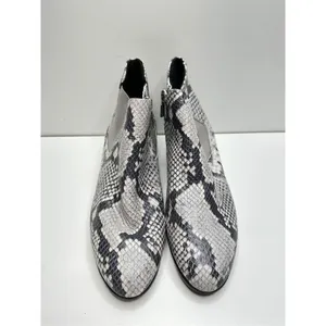 Munro Boots Cate Chelsea Women’s Size‎ 8.5 Snake Print Side Zip Water Resistant thumbnail 5