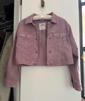 Hollister Cropped Jean Jacket thumbnail 1