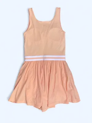 Wilson Women’s Skirty Romper Peach Tennis Golf Pickleball activewear training S thumbnail 6