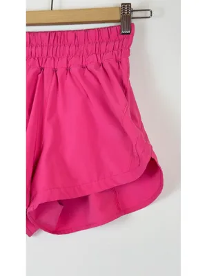Lululemon Track That High-Rise Lined Short 3” Size 2 Hot Pink Running Shorts thumbnail 9
