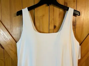 Xersion Everultra-Lite Sleeveless Tennis Dress Size XL White nwt (0246) thumbnail 3