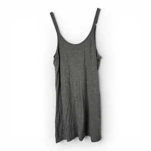Alexander Wang Ribbed Knit Tank Top Scoop Neck Minimalist Designer Gray S thumbnail 2