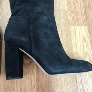 SAM EDELMAN Caprice Black Suede Knee High‎ Boot Size 9.5 Block Heel Pointed Toe thumbnail 13