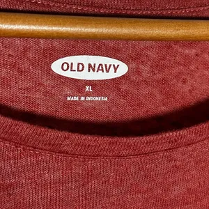 XL Old Navy Coral Linen-Blend Short Sleeve Tee thumbnail 6