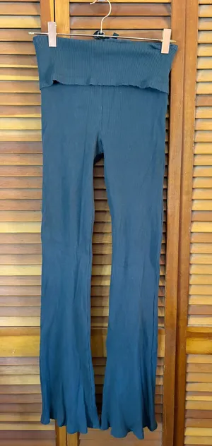 fold over flare leggings  thumbnail 1