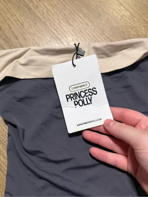 Princess Polly NWT Strapless Bandeau Miko Top: Size 4 thumbnail 5