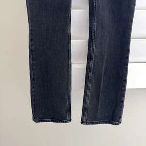 Abercrombie Fitch Curve Love 90’s Slim Straight Ultra High Rise Jeans 25/0 Short thumbnail 12