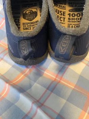 Keen Men's Navy Quilted Slip-On Loafers thumbnail 4