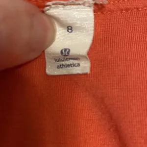 Lululemon Orange Athletic Sports Bra thumbnail 6
