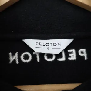Peloton Pullover Womens S New Heights 1/2 Zip Black Fleece Athletic Excellent thumbnail 3