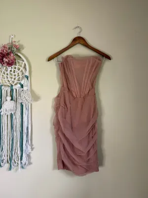 House of CB London Leila Dress Pink Size XS thumbnail 4