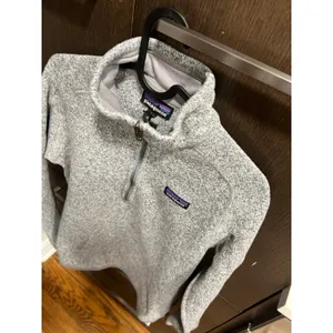 Patagonia‎ Women's Better Sweater 1/4-Zip fleece pullove gray women's medium thumbnail 2