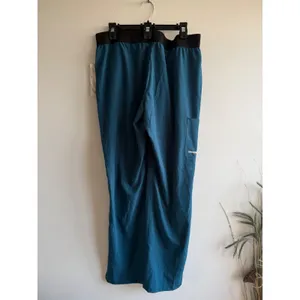 Skechers by Barco Vitality Scrub Pants XL Bahama Blue Logo‎ Elastic SK202 NWT thumbnail 3